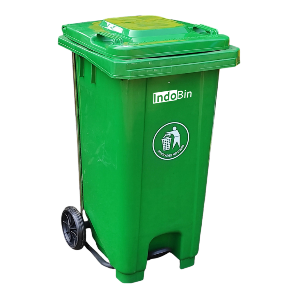 Tempat sampah injak plastik (besar) - Image 2