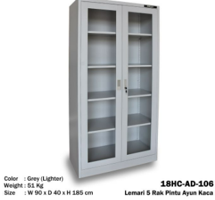 Lemari Kerja Besi (Ruang Staf) - Image 2